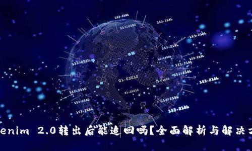 Tokenim 2.0转出后能追回吗？全面解析与解决方案