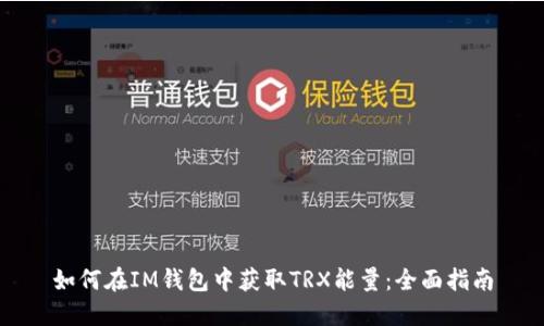如何在IM钱包中获取TRX能量：全面指南