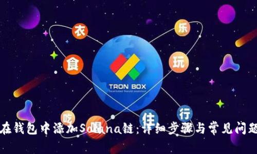 如何在钱包中添加Solana链：详细步骤与常见问题解析