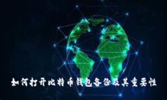 如何打开比特币钱包备份及其重要性