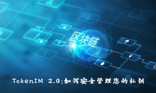 TokenIM 2.0：如何安全管理您的私钥