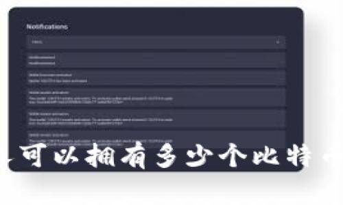一个人可以拥有多少个比特币钱包?