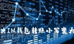 如何解决IM钱包转账小写变
